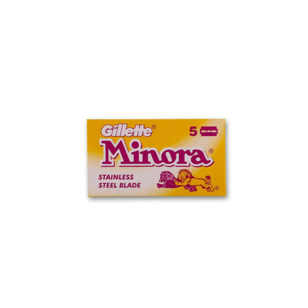 5 Laminas Gillette Minora