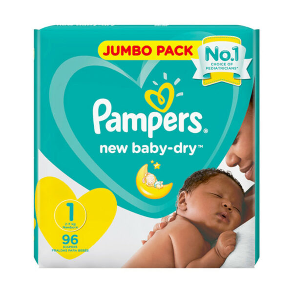 Fraldas Pampers Newborn nr 1 96 2-5Kg