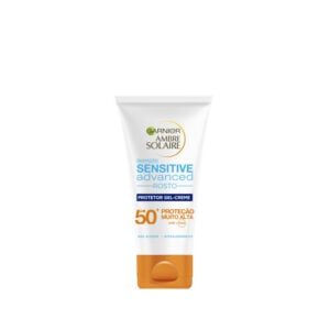Garnier ambre Solaire - Sensitive Advanced - Rosto - Creme Protetor 50ml