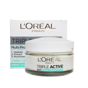 Triple Active - MultiProtection - Day - Moisturiser 24H - Normal To Combination Skin 50ml