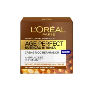 Loreal Paris - Age Perfect - Nutrição Intensa - Creme Rico Reparador - Noite - Anti Flacidez, Reafirmante 50ml