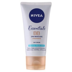 Nivea Essentials - Day Cream BB - 24h Moisture + Radiance - Blemish Prone Skin 50ml