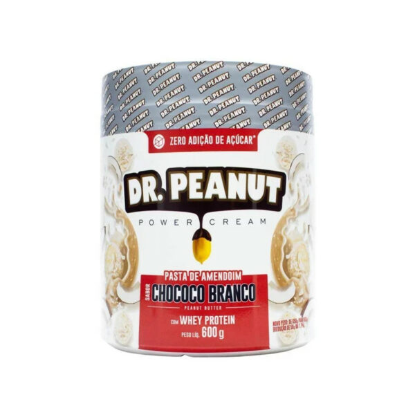 Dr Peanut Power Cream Chococo Branco 600G