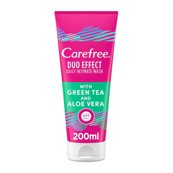 Carefree Duo Effect - Daily intimate Wash - With Green Tea 200ml