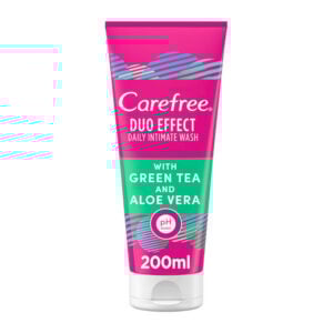Carefree Duo Effect - Daily intimate Wash - With Green Tea 200ml