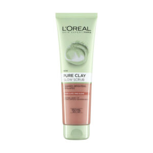 Loreal Skin Expert - Pure Clay Glow Scrub - Cleanses, Brightens, Exfoliates 150ml