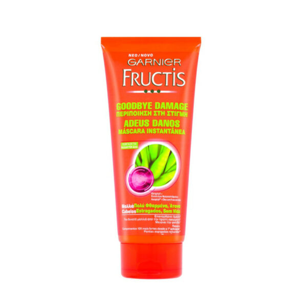 Garnier Fructis - Adeus Danos - Mascara Instantanea - Cabelos Estragados sem Vida 200ml