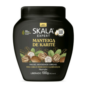 Skala Expert - Manteiga De Karite - Maciez, Sedosidade e Brilho - Cabelos Ressecados e Quebradicos 1000g