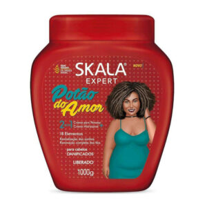 Skala Expert - Potao Do Amor - 2 em 1 - Creme Para Pentear + Creme Hidratante - 18 Elementos - Para Cabelos Danificados 1000g