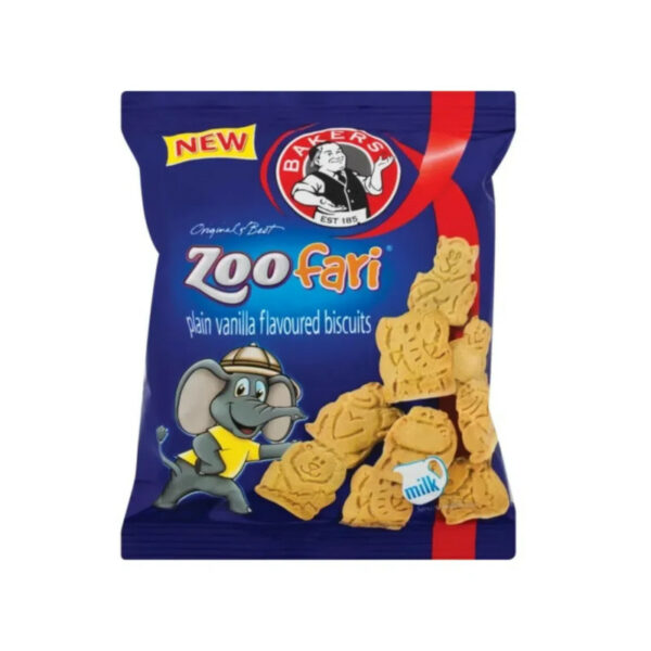 BAKERS Zoofari vanilla 40g