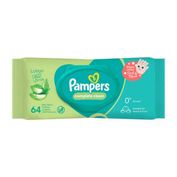 Whipes PAMPERS BABY 64 (Complete Clean)