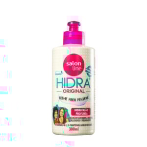 Salon Line - Hidra - Original - Creme de Pentear - Ressecados, Crespos, Alisados, e Relaxados  500ml