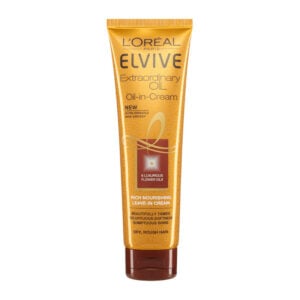Loreal Elvive - Extraordinary Oil - Oil-In-Cream - 6 Luxurious Flower Oils - Rich Nourishing - Leave In Cream  150ml