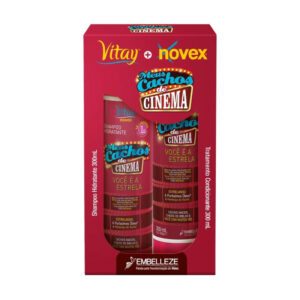 Vitay + Novex - Meus Cachos de Cinema - Tratamento Condicionante- Shampoo Hidratante   2 x 300ml
