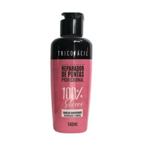 Tricofacil - Condicionador Reparador de Pontas Profissional 100% Silicone - Cabelos Danificados  140ml