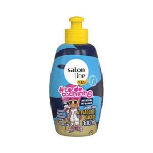Salon Line - #todecachinho - Molinhas Kids - {Ativador de Cachos, E Hora De Ativar!} - Hipoalergenico  300ml