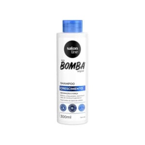 Salon Line - S.O.S Bomba - Shampoo Original - Whey Protein, Vitamina A, Óleo De Rícino, D-Pantenol, Biotina  300ml