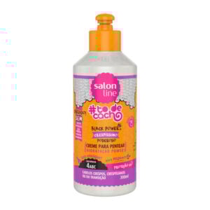 Salon Line - Black Power - Crespíssimo Poderoso - { Creme Para Pentear, Hidratação Power}  500ml