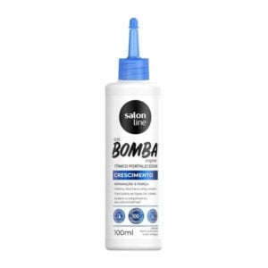 Salon Line - S.O.S Bomba - Tónico Fortalecedor - Original - Cafeina, Biotina, Whey Protein  100ml