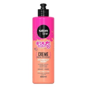 Salon Line - #todecacho - PROFIX - {Creme Para Pentear, Desembaraço máximo} - Liberado, Vegano, Proteção UV - Ondulados, Cacheados e Crespos 400ml  400ml
