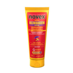 Novex - Salon Blindagem Capilar - Queratina Brasileira - Tratamento de Blindagem, Nutritiva Pre - Leave In   200g