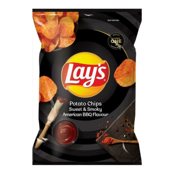 Lays Sweet & Smoky American BBQ 105g