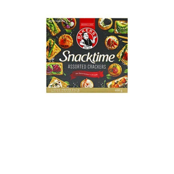 BAKERS Snacktime crackers 400g