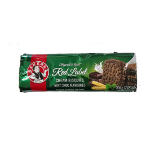 Bolacha Bakers Red Label Mint Choc Flavoured 200g