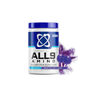 USN ALL 9 AMINO 330GR  GRAPE FIZZY POP