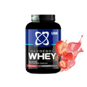 HARDCORE WHEY (2KG) (SABOR)- STRAWBERRY