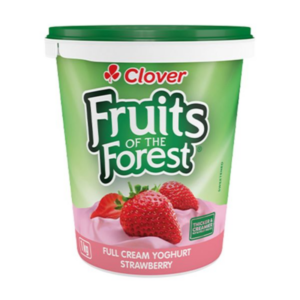 Clover Yogurte Frutas Floresta Morango 1Kg