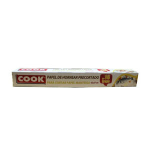 Cook Papel Hornear Precortado 42x37cm Un