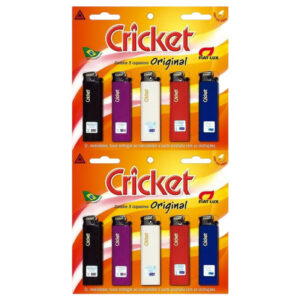 Cricket Isqueiro Plastico Cores Un