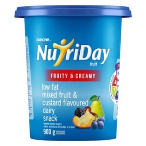 Danone Yogurt Mixed Fruit & Custard 900g