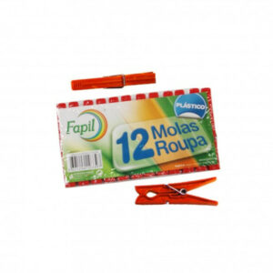 Fapil Molas p/Roupa Plastico 12un