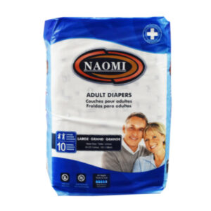 Naomi Fraldas P/ Adultos Large 10Un