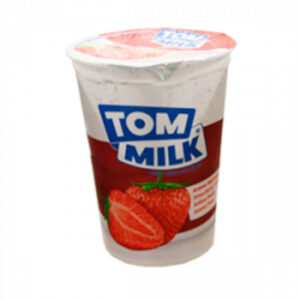 Tom Milk Iogurte Morango c/ Frutas 500g