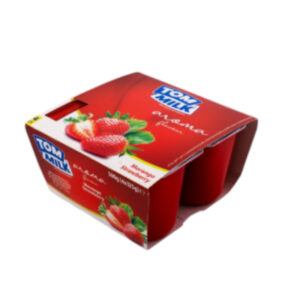 Tom Milk Iogurte Morango 4x125g
