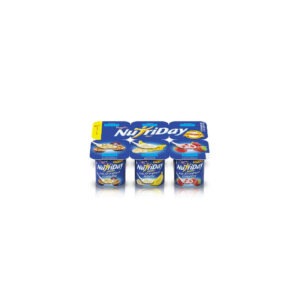 Yog Nutriday Banana Mix Fruit e Morango 6x100g