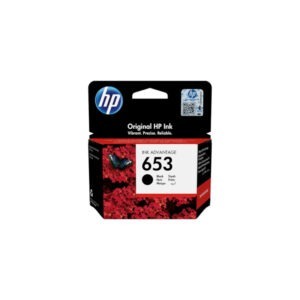 HP 653 Black Original Ink Advantage Cartridge