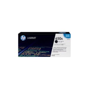 HP 650A Black Laserjet Toner Cartridge