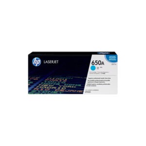 HP 650A Cyan Laserjet Toner Cartridge