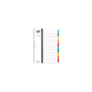 B-SEPARADOR BANTEX - CARTOLINA BRANCO 1/10 6240