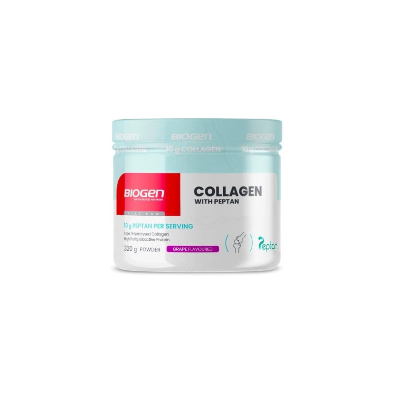 6009544901464 BIOGEN PEPTAN COLLAGEN 320G, GRAPE - Image 1