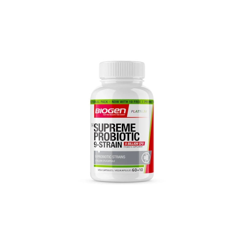 6009544922124 9 BIOGEN PROBIOTIC SUPREME 60+10 - Image 1