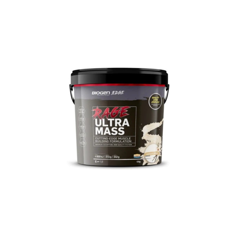 6009544931355 BIOGEN RAGE ULTRA MASS 4KG VANILLA - Image 1