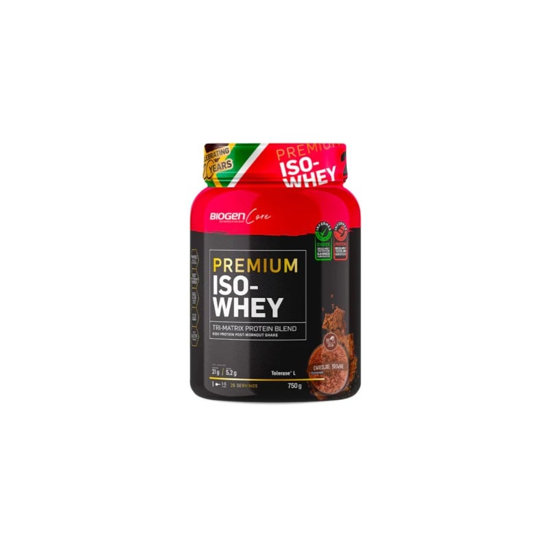 6009544932147 BIOGEN PREMIUM ISO WHEY 750G CHOCOLATE - Image 1
