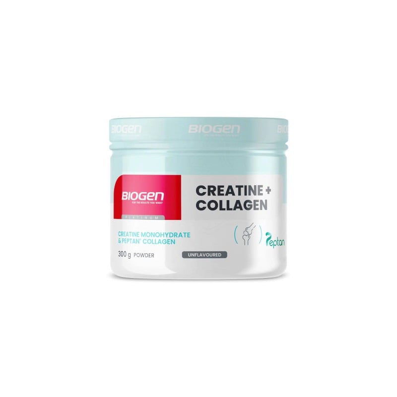 6009557140454 BIOGEN CREATINE & COLLAGEN 300GR SEM SABOR - Image 1