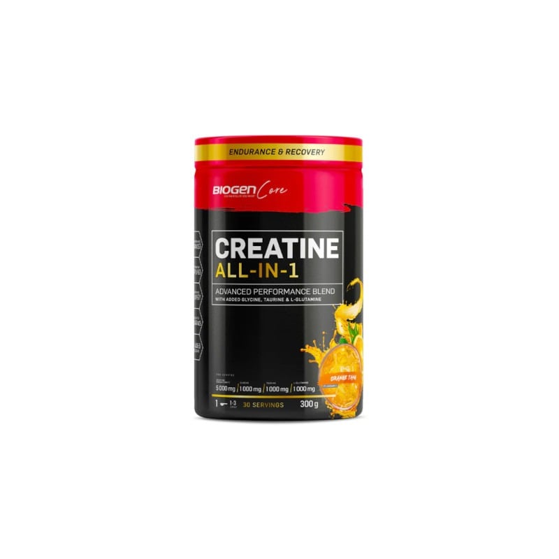 6009557141413 BIOGEN CREATINE ALL IN 1 300G ORANGE - Image 1